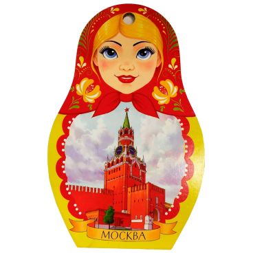 Доска-матрешка сувенирная &quot;Москва.Кремль&quot;