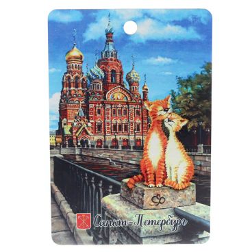 Доска сувенирная &quot;Питерские коты-2&quot;