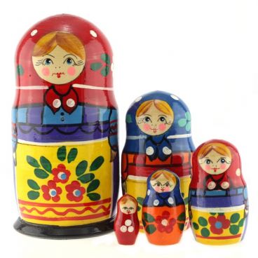 Матрёшка 5 мест Старорусская